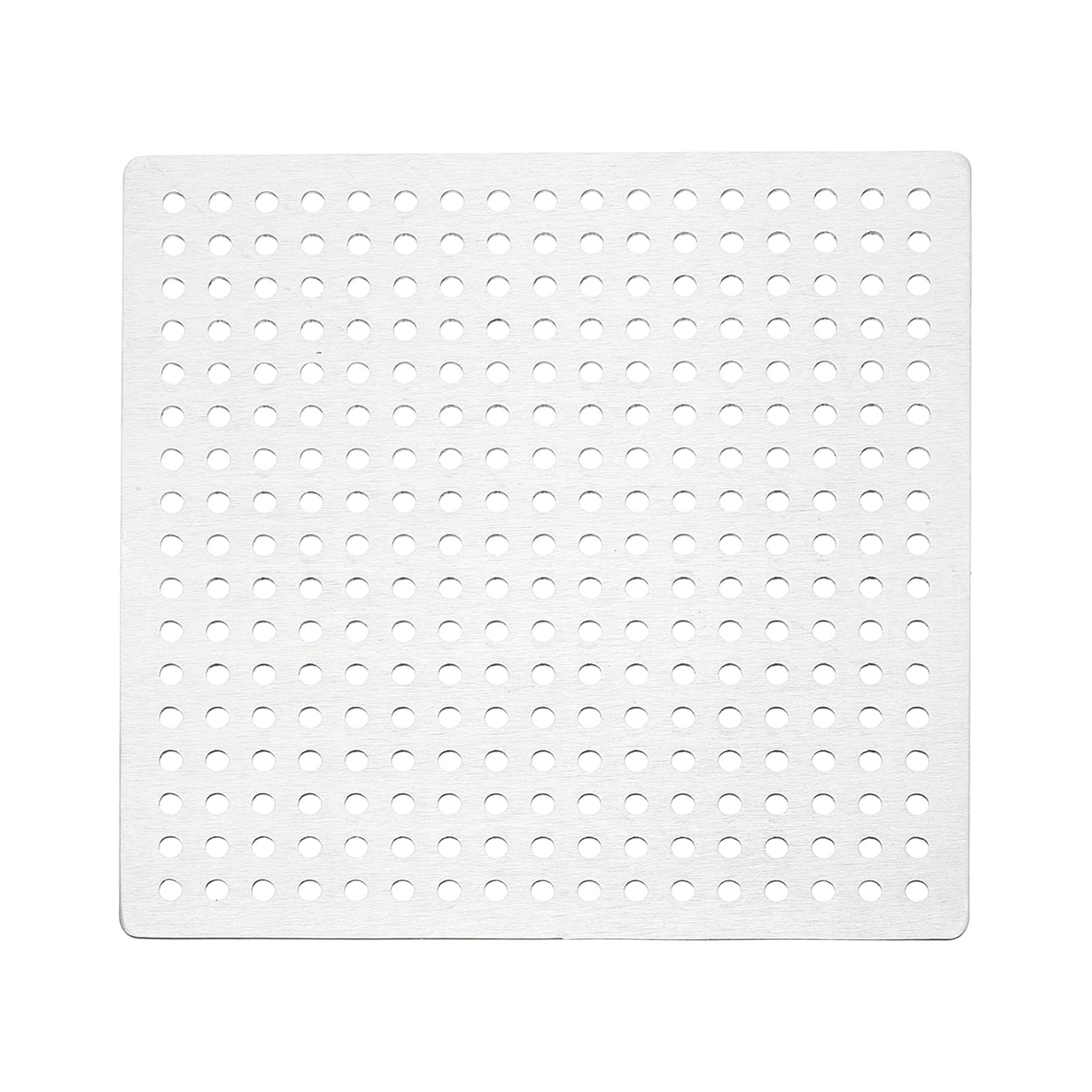Couvercle de vidange de sol en acier inoxydable carré 11,4 cm pour cuisine et douche