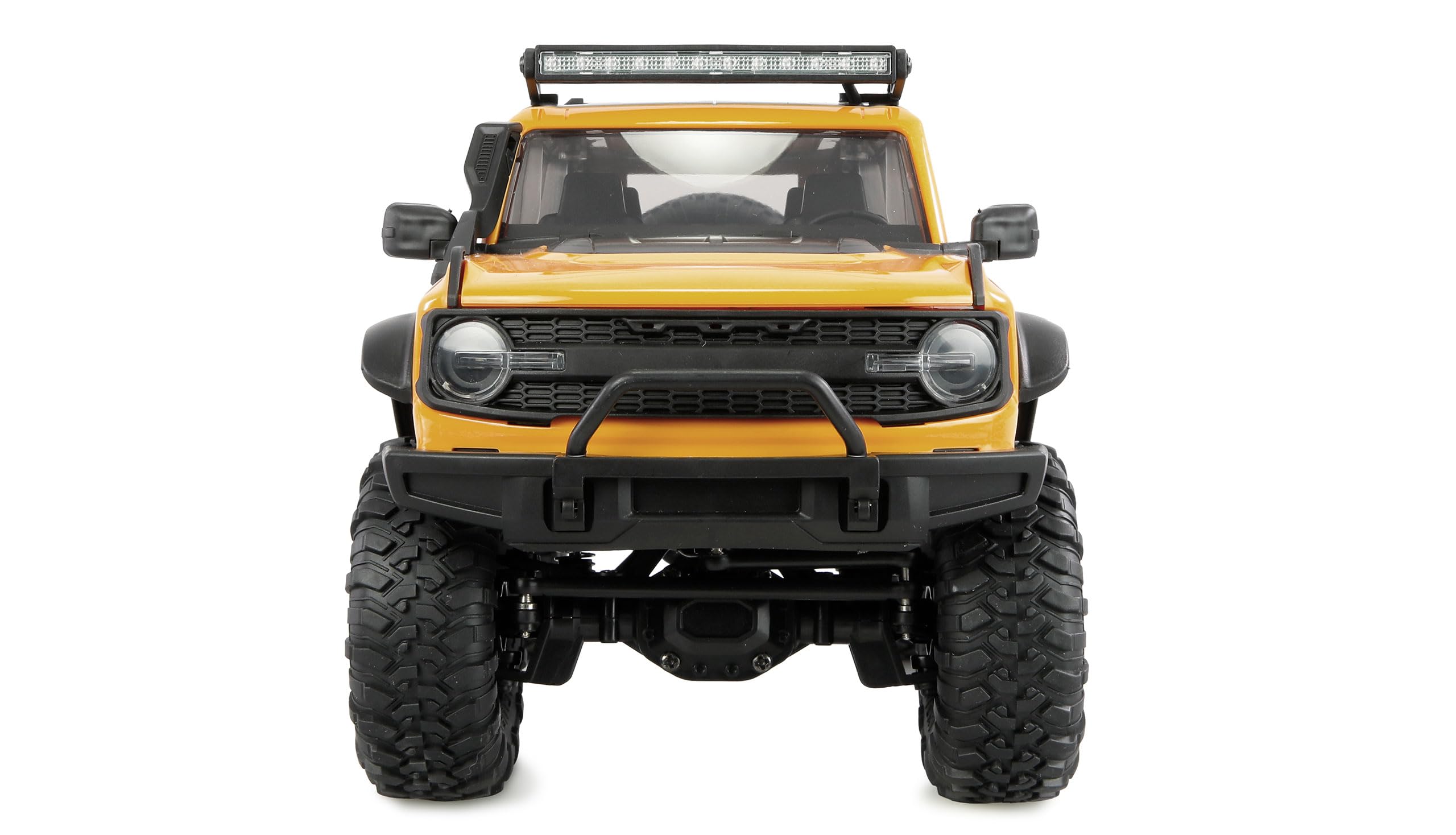 Amewi AMXRock Mini-Caballo Scale Crawler 4WD 1:16 RTR żółty z pilotem zdalnego sterowania, akumulatorem, kablem do ładowania
