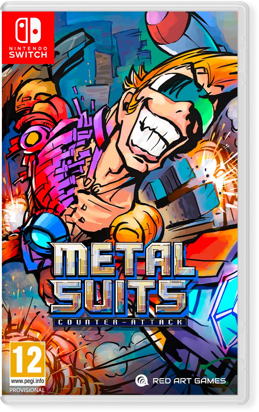 Metal Suits: Counter Attack Nintendo Switch videojuego retro de accion 2D 8