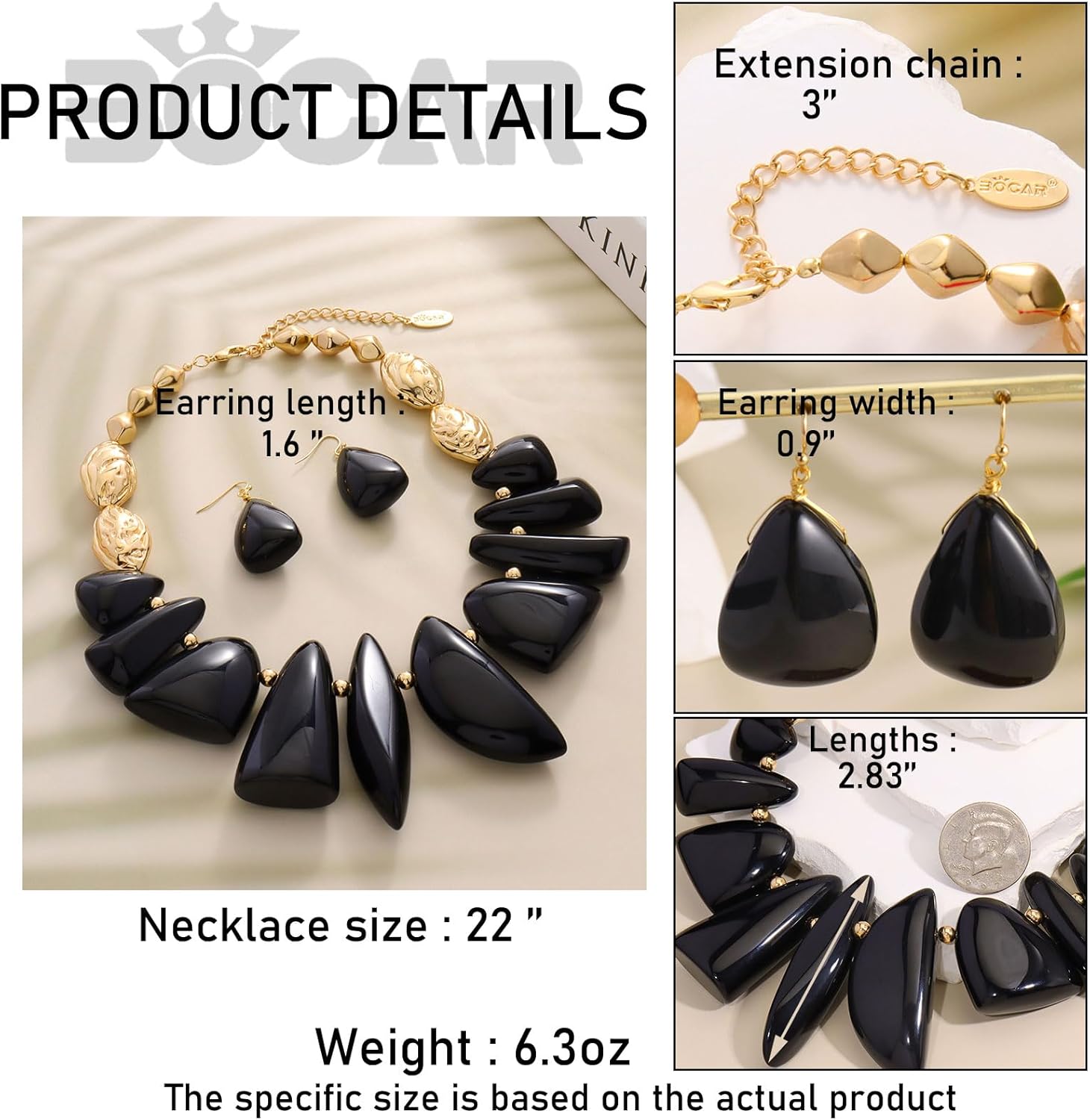 Bocar Chunky Beaded Necklace - Image 8