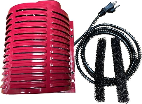 by Akoma Pet Products | 400w Dog House Furnace with 10 Foot Cord | Installs in Minutes | Safe - Dry Heat | Wont Burn Pets