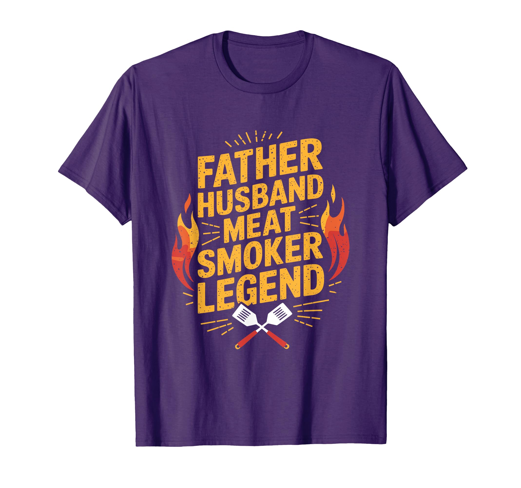 Father Husband Meat Smoker Legend, Meat Smoking Dad T-Shirt