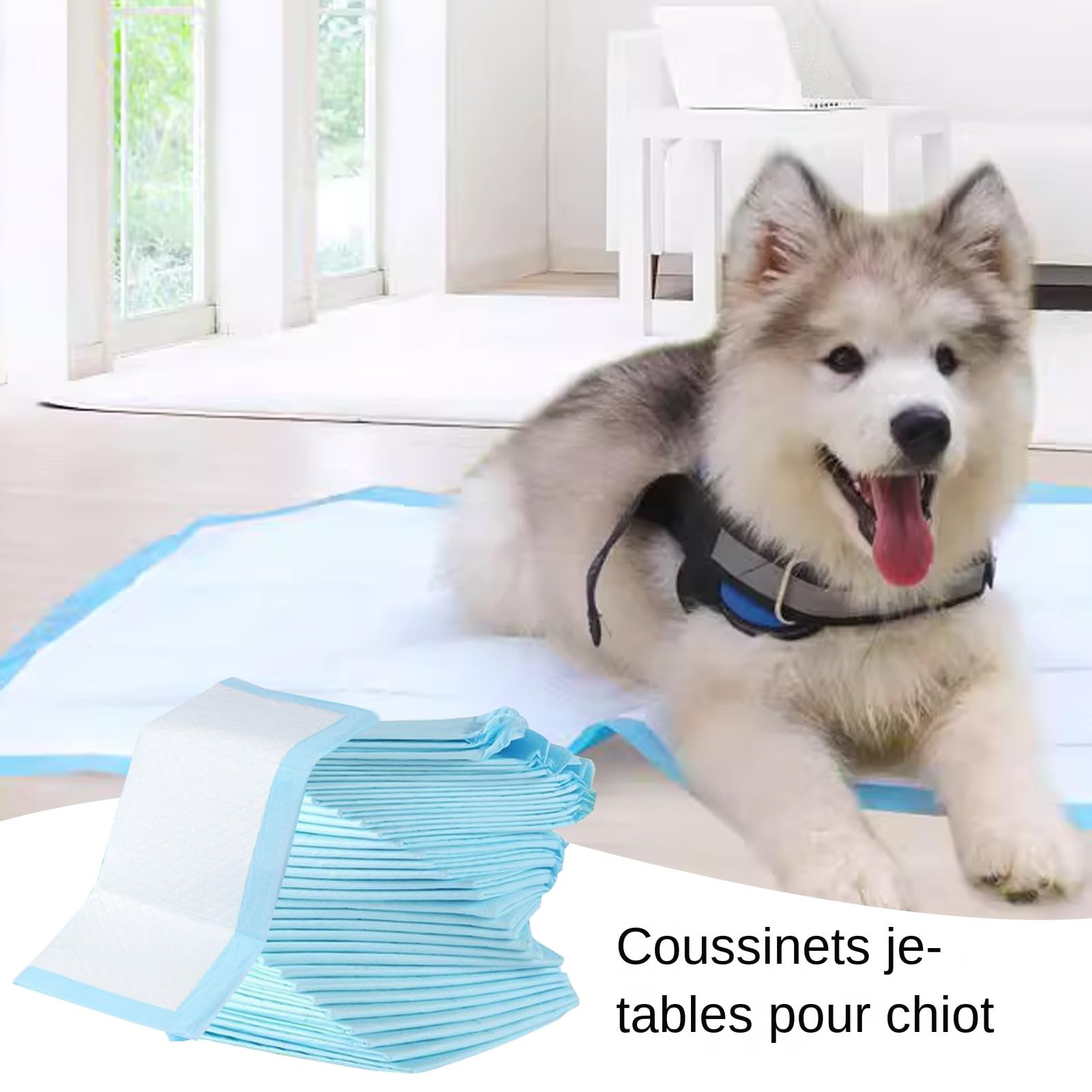 100 Pièces Alese Jetable, Alèses Jetables 25 Pièces 33x45cm Bleu 5 Plis, Tapis Absorbant Chien, Absorbance, Alèses De Protection De Literie, Pee Pad Apprentissage La Propreté Anti-Fuite Résistan
