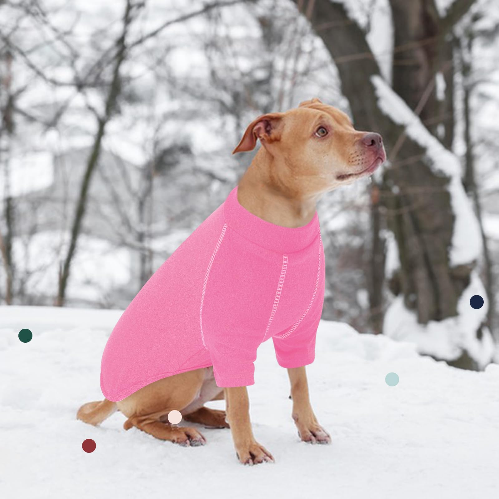 IECOii Maglione per cani di taglia grande, XXXXL, per cani di taglia XL, per cani di taglia XL, per cani di taglia XL, per cani di Natale, doberman, alano, rosa, 4XL