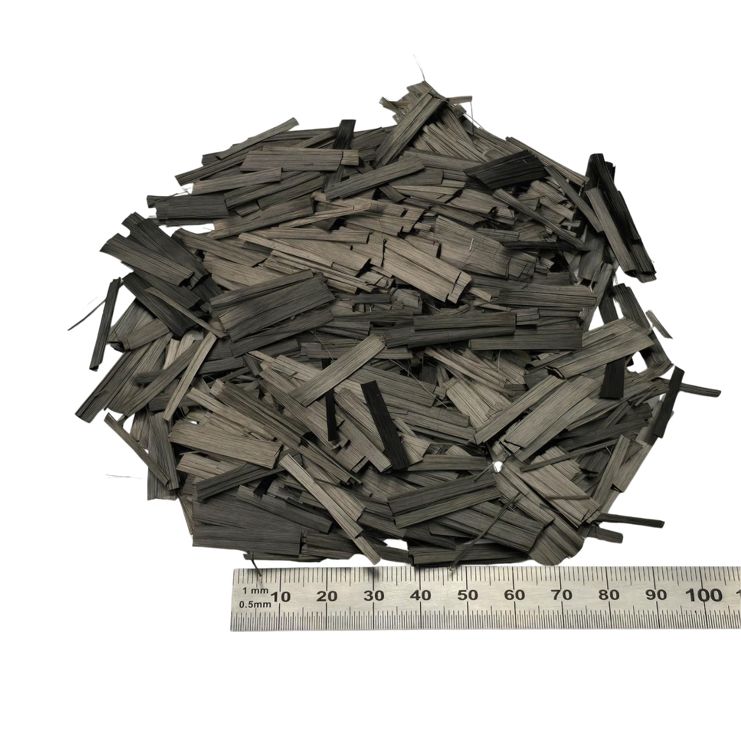 DD Composite Carbon Fasern Forged Carbon fibre flakes Chopped Carbon Fiber geschnittene Carbonfaser einzigartige Optik besonderes Design