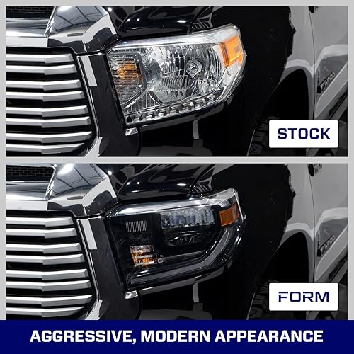 Miniatura 7 de Form Lighting Faros reflectores LED secuenciales compatibles con Toyota Tundra 2014-2021 (par)