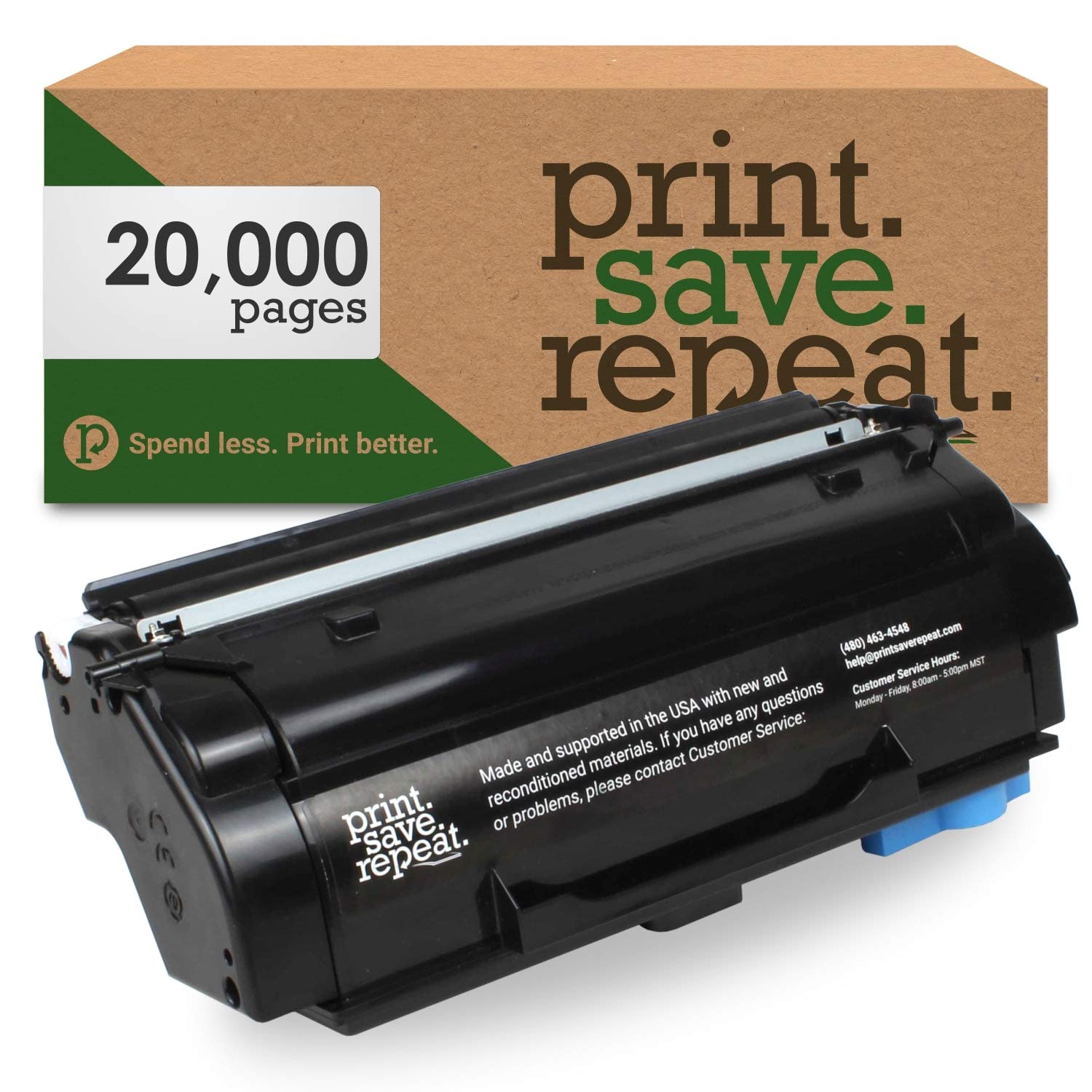 Amazon.com: Print.Save.Repeat. Lexmark 55B1X00 Extra High Yield 