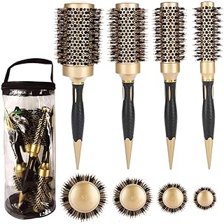 Aozzy Round Hair Brush for Blow Drying Professional Pottery Lonic Barrel...