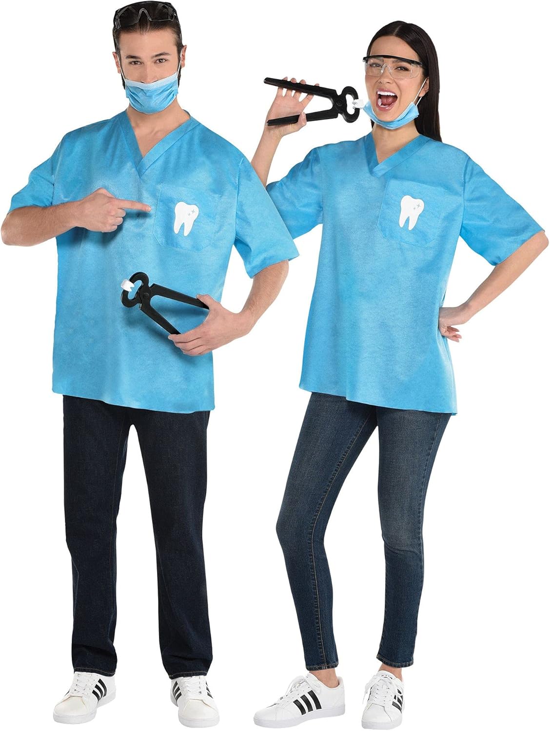 Amscan Dentist Halloween Costume Accessories | Unisex Adult Size | 1 Set