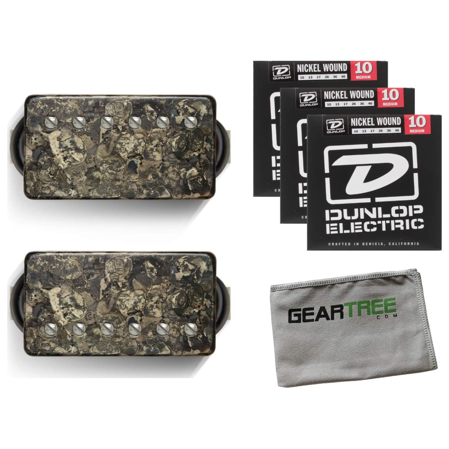 Amazon.com: Bare Knuckle Pickups Nailbomb Humbucker Set Camo 