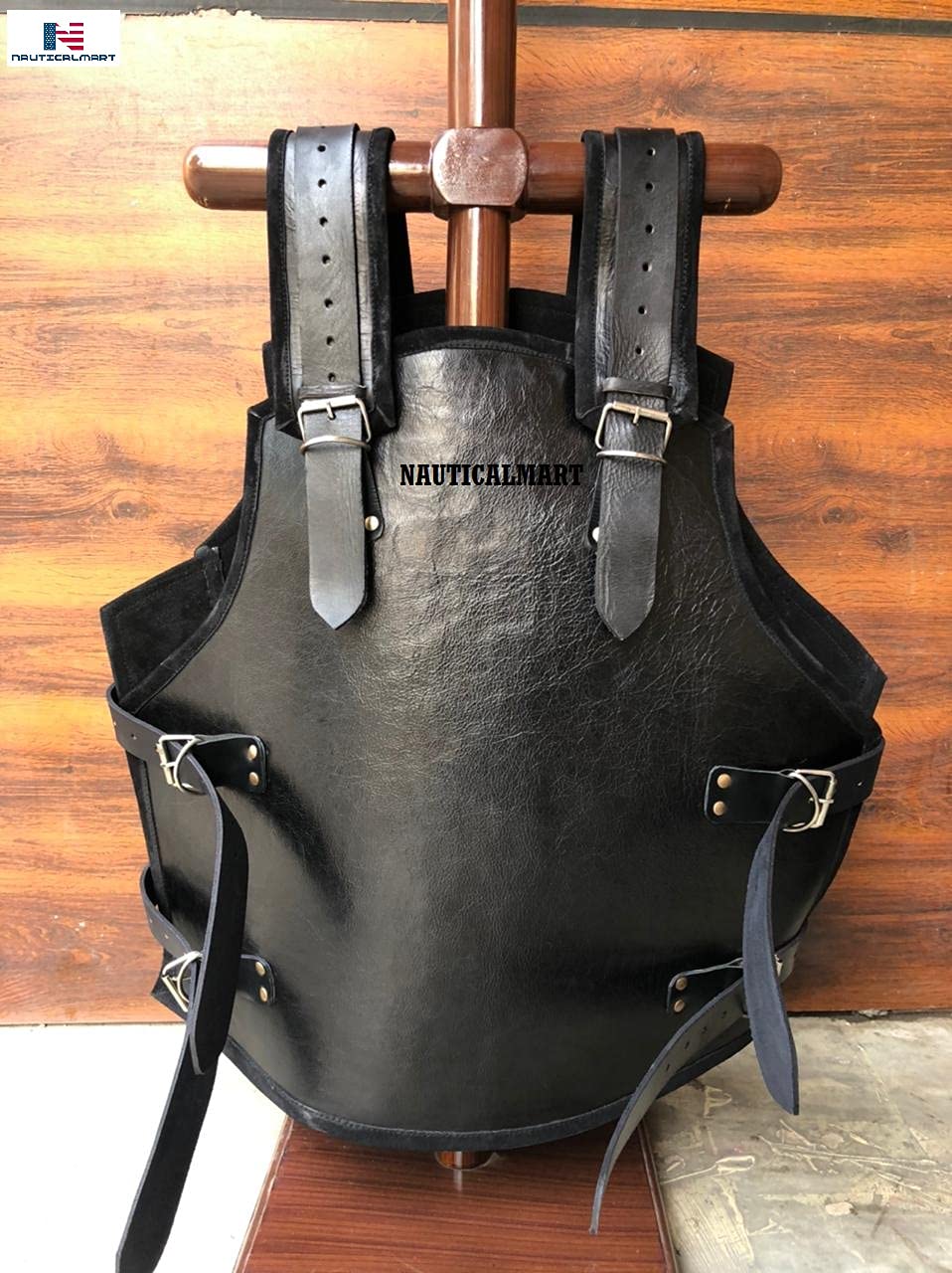 Genuine Leather Vest Medieval LARP Armour Renaissance