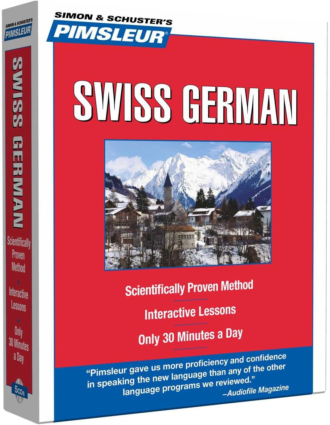 Pimsleur Swiss German Level 1 CD: Learn to Speak and Understand Swiss German with Pimsleur Language Programs (1) (Compact)