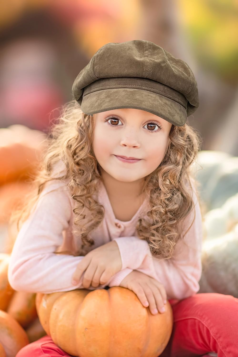 Jastore Kids Boys Girls Newsboy Caps Classic Cabbie Hat French Beret Pageboy Hat for Toddler - Image 7