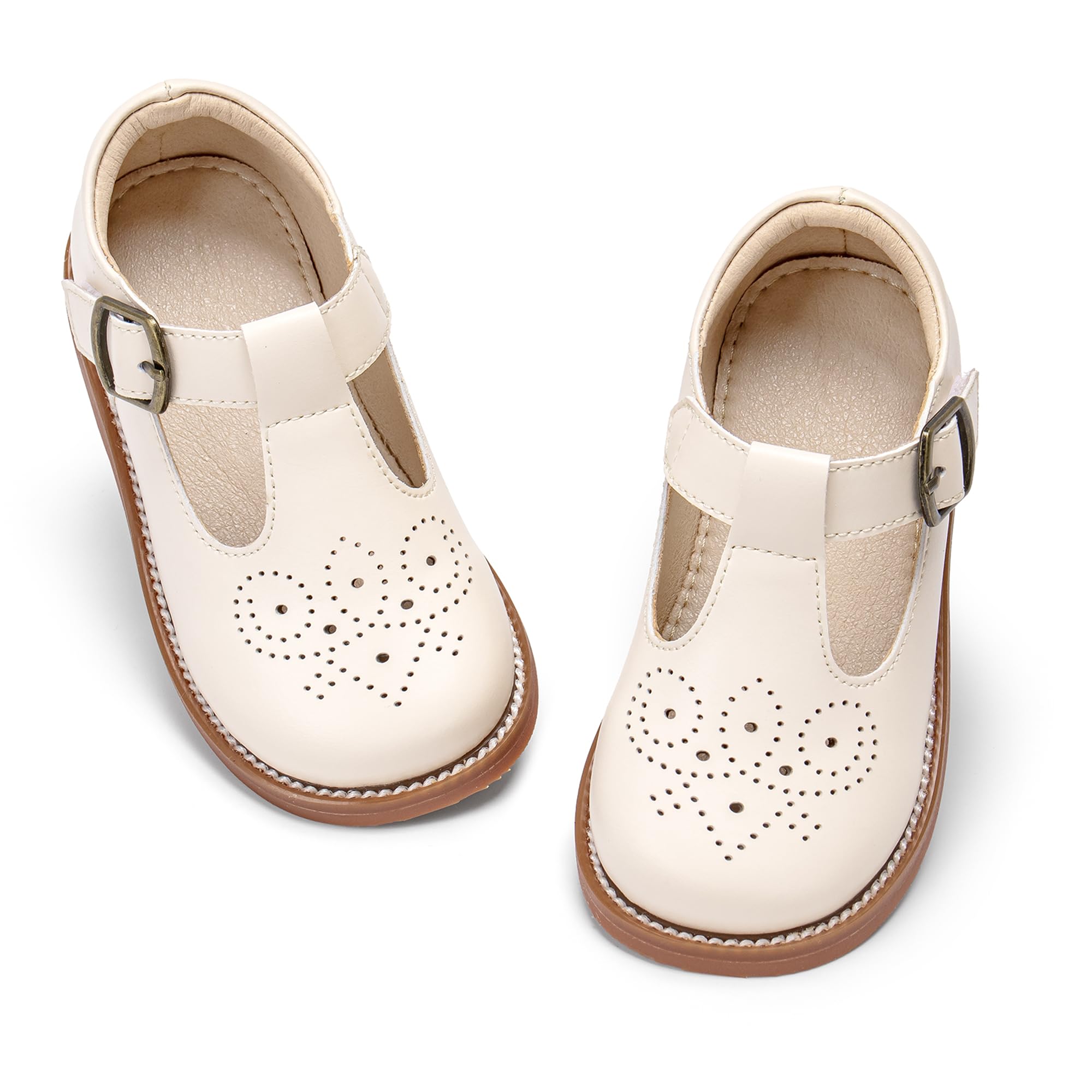 Otter MOMO Toddler Little Girls Oxford Mary Jane School Uniform Dress Shoes