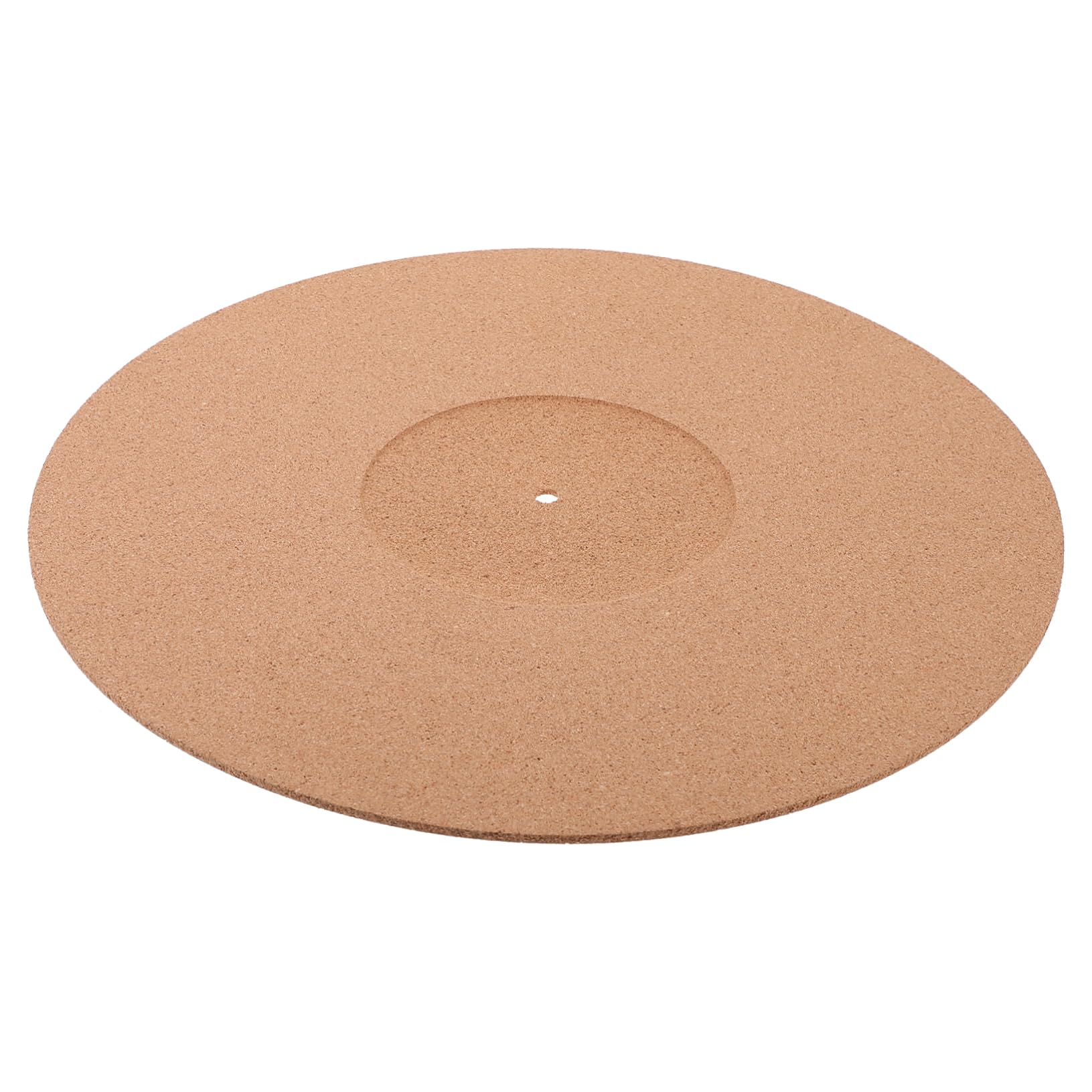 HEMOTON Turntable Accessory Cork Record Player Mat Slipmat for Vinyl Record Player Protective Record Pad