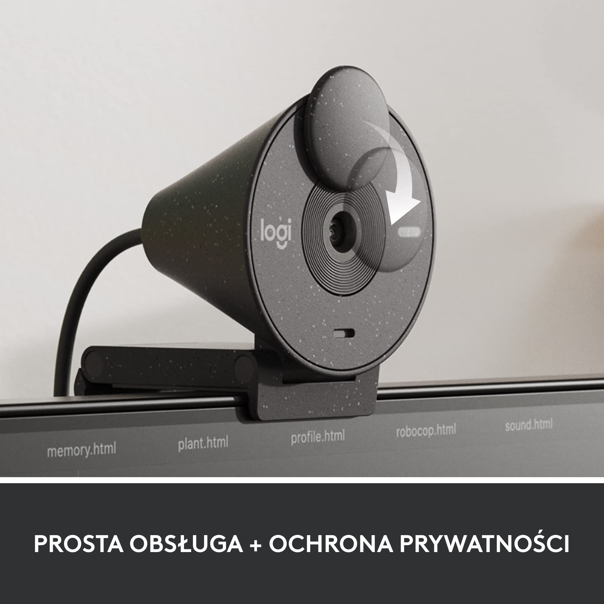 Webcam Logitech Brio 305 (960-001469) 2 MP - 1920 x 1080 Pixel - Full HD - 30 fps - 1280x720@30fps - 1920x1080@30fps - 720p - 1080p