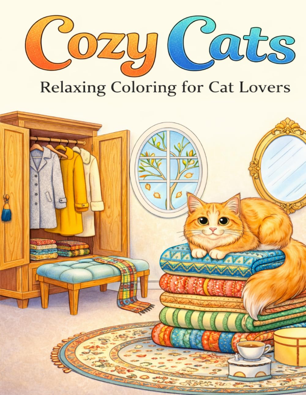 Cozy Cats: Relaxing Coloring for Cat Lovers