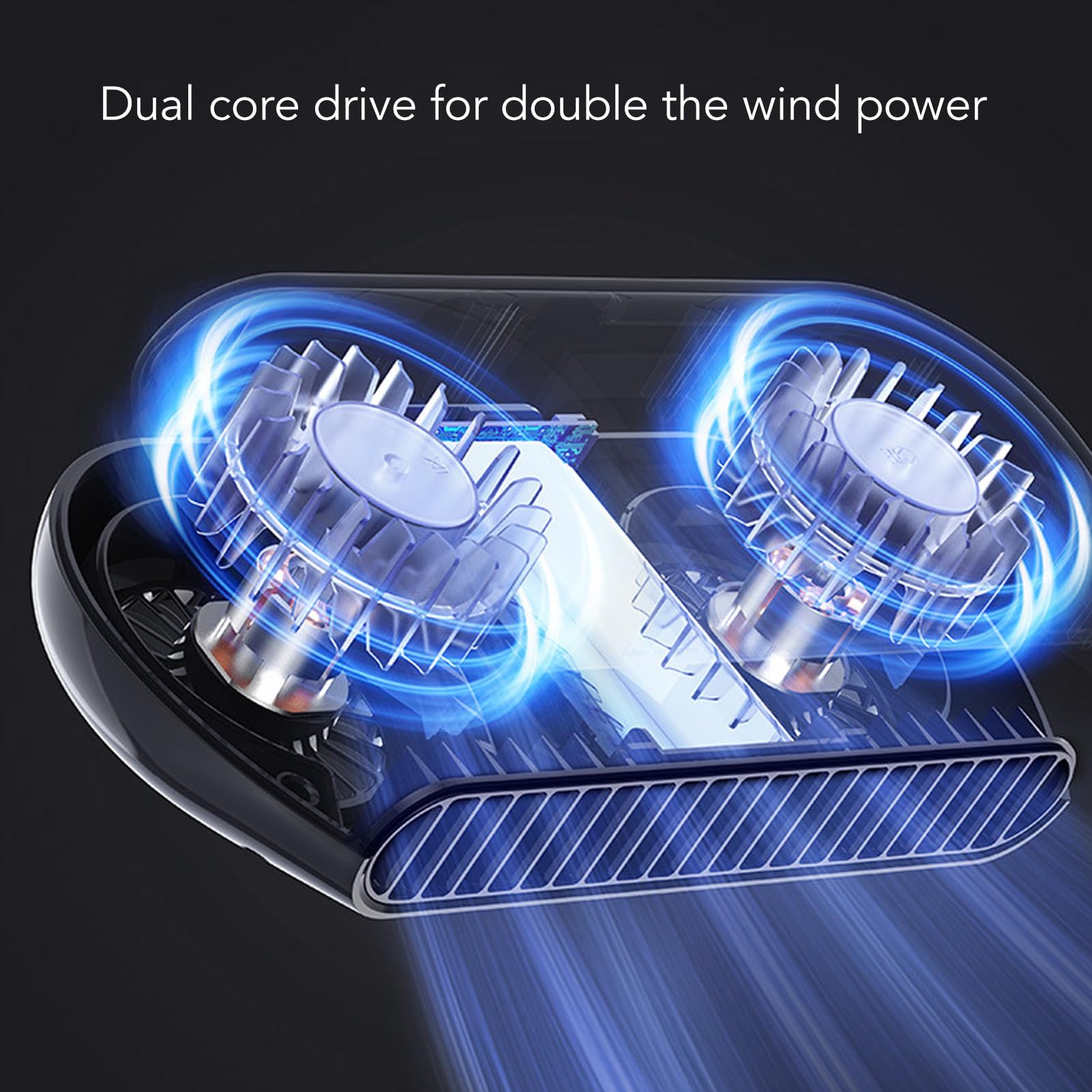 Ventiladores para Cochecito, Ventilador para bebé, Ventilador Portátil de Mano con 4 Velocidades, Funciona con Batería USB, Trípode Flexible, Ideal para Asiento de Coche, Cuna y Cochecito