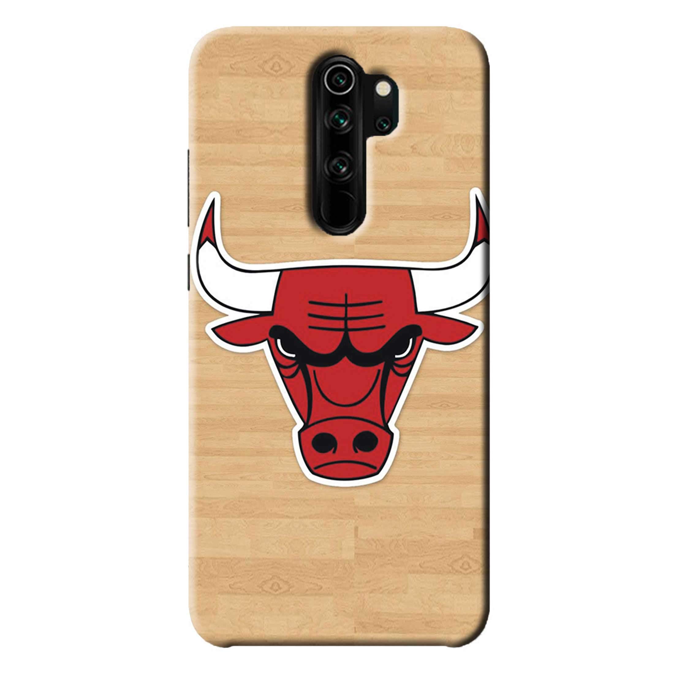 NDCOM for Redmi 9 Prime Back Cover Bulls Printed Hard Case