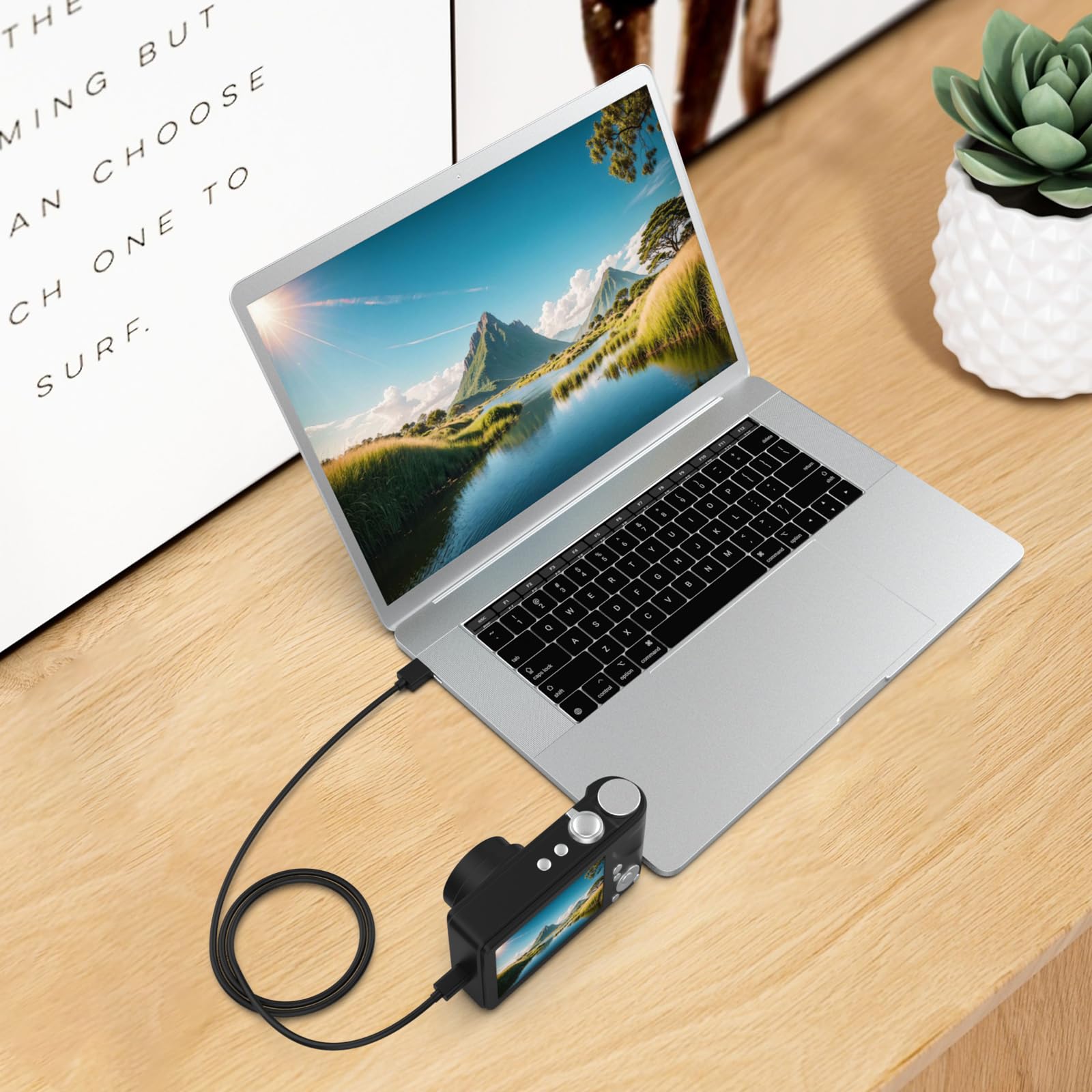 Cavo Micro USB Da 1,5 Metri Per Fotocamere Kodak Pixpro Astro Zoom E Easyshare - Carica E Trasferimento Dati Fino A 480 Mbps, Resistente E Durevole