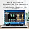 Digital Audio Processor, 32-bit Karaoke System with 16 Modes, PC Interface, Prevents Howling, DSP Stage Sound Equipment for Home, Stage, Church