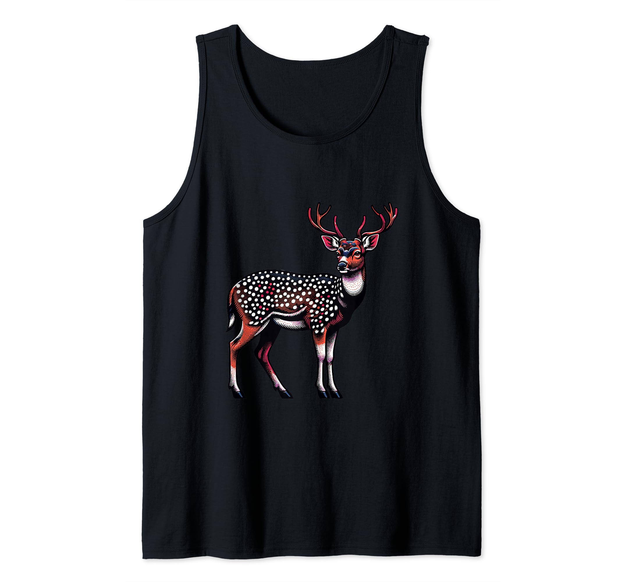 Chital Deer White Spotted Cheetal Tank Top