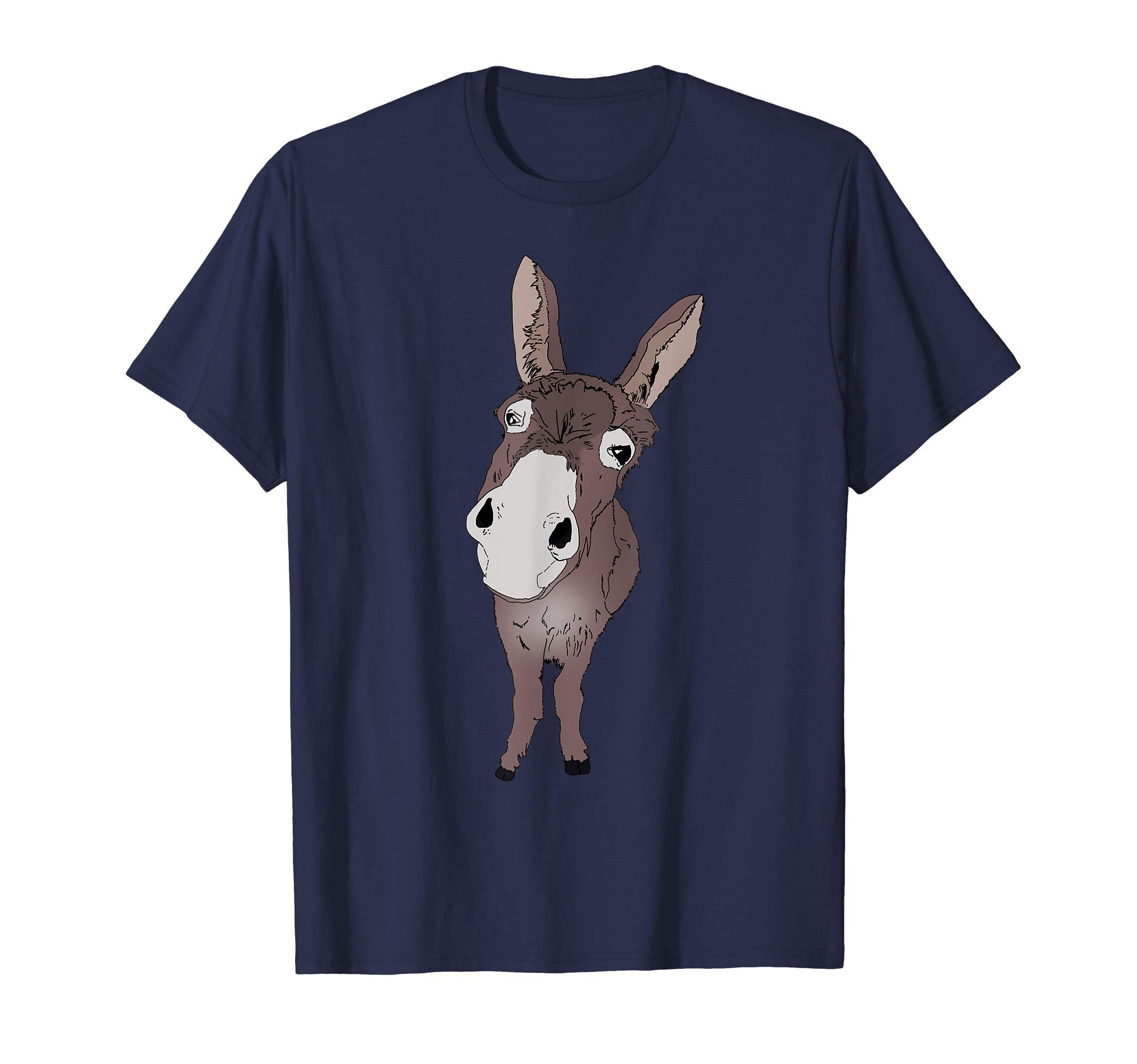 Funny Donkey Tee Gift idea for Man, Woman & KidsFunny looking Donkey Tshirt Gift idea for Donkeys & Horses T-ShirtOEKO-TEX STANDARD 100