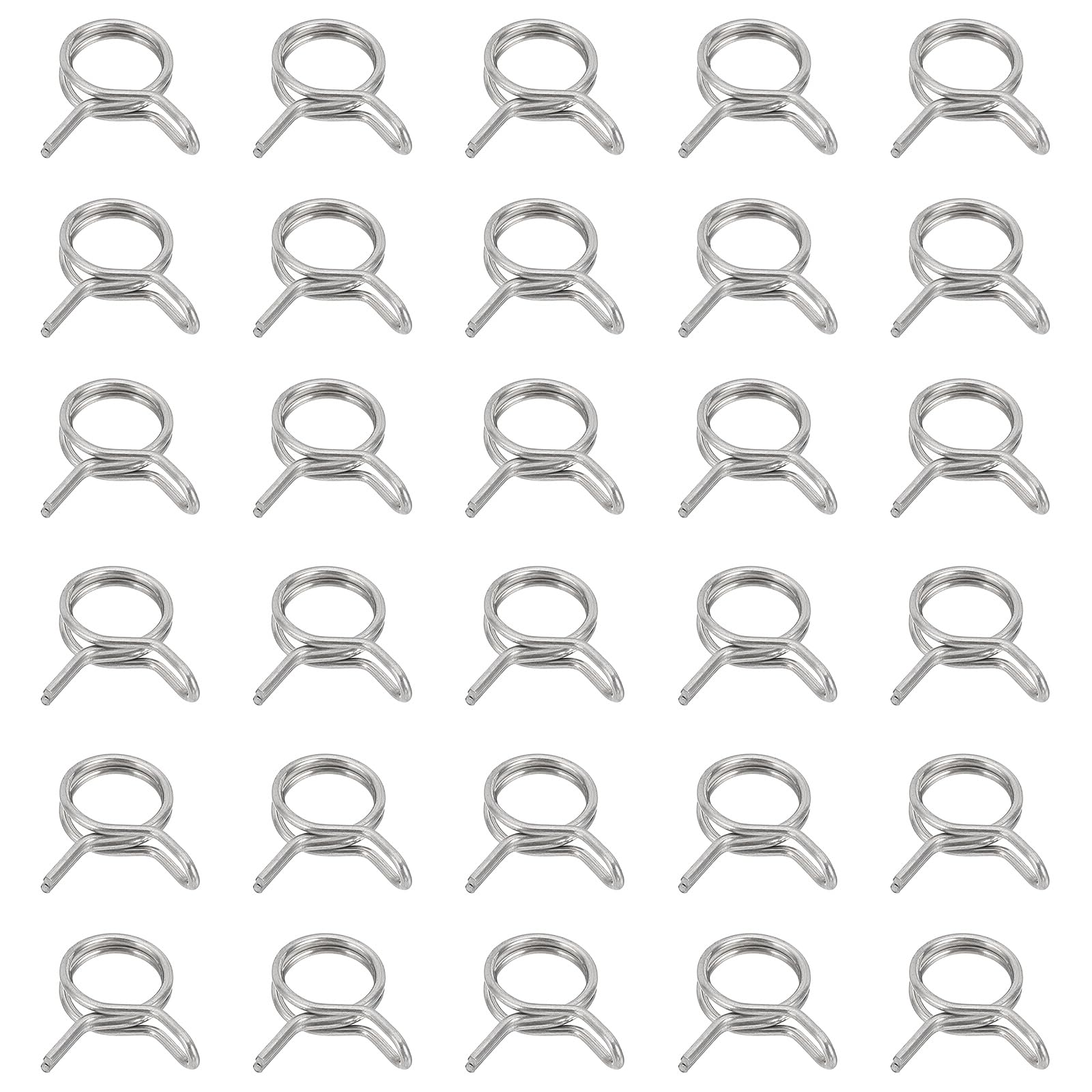 PATIKIL Double Wire Spring Hose Clamps
