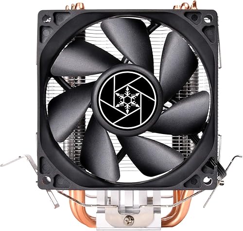 Miniatura 2 de SilverStone Technology - Disipador de calor para CPU de 4.921in de alto para Intel Socket LGA115X136620112066 y AMD Socket AM2AM3AM4FM1FM2 KR02