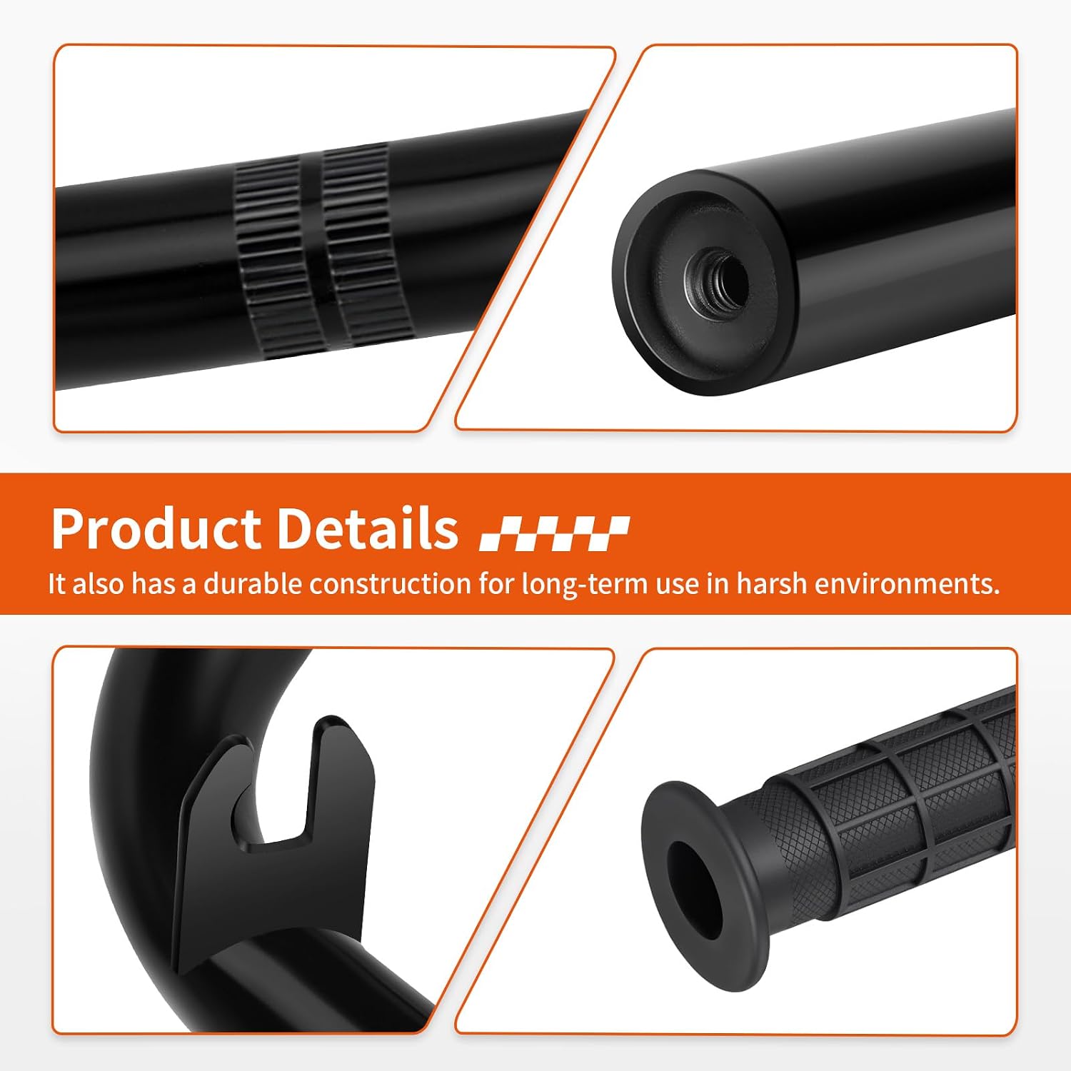Heavy Duty Handlebar w/Grips For Honda Rincon 650 GPScape TRX650FA/FGA 2003-2005 53100-HN8-A30