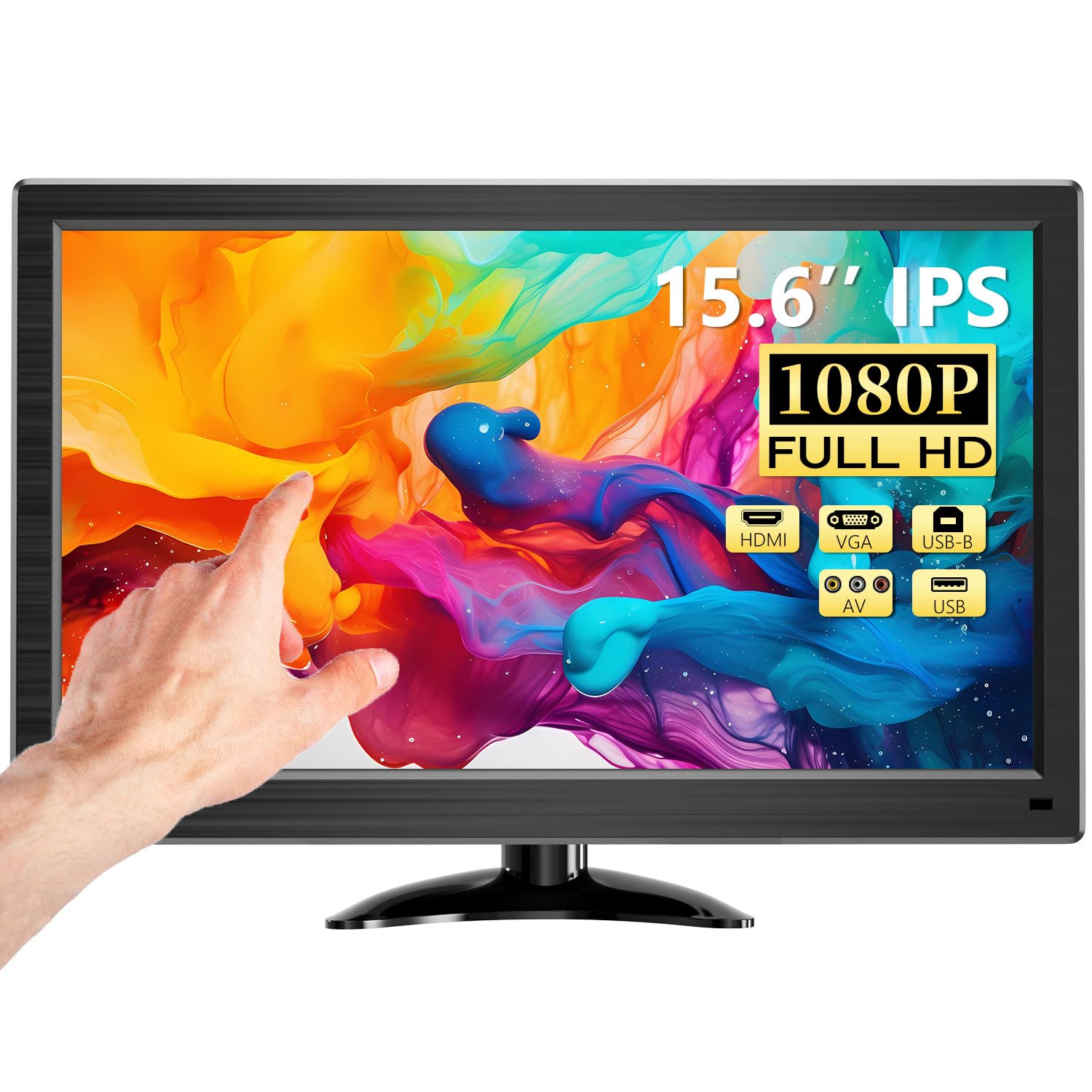 Photo 1 of ***Factory sealed**Prechen 15.6 Inch Portable Touchscreen Monitor, 1080P Touch PC Display
