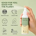 MOXE Yoga Mat Cleaner, Green America Certified, Rosemary and Lemon Essential Oils, Safe for All Mats and Exercise Equipment, 4 Oz (1 Pack)