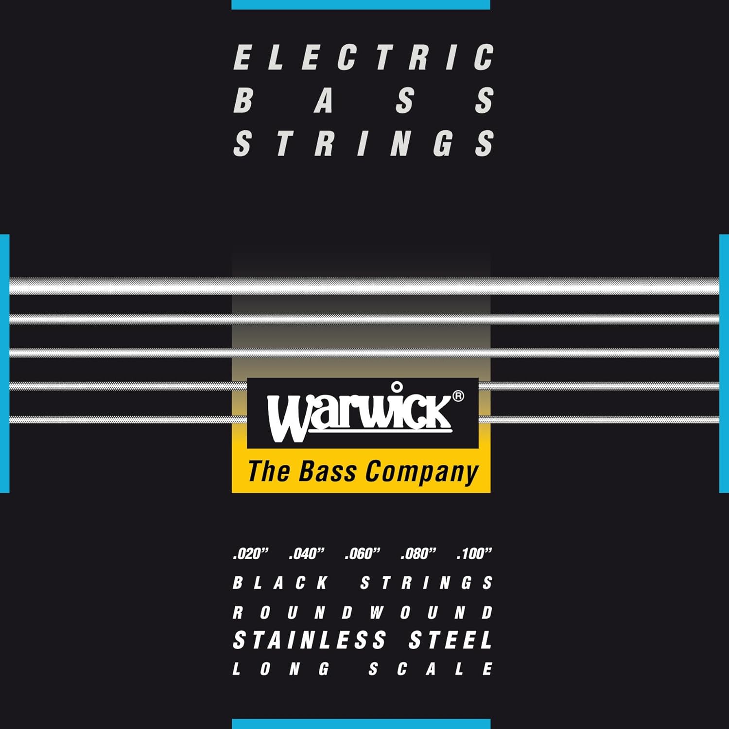 Warwick 40310 BLACK LABEL Bass 5-string Stainless Steel ML, High C