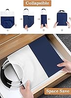 Vista 7 de BlissTotes Laundry Basket, Laundry Hamper, Hampers for Laundry, Clothes Baskets Collapsible With Handles Waterproof For Bathroom Storage College