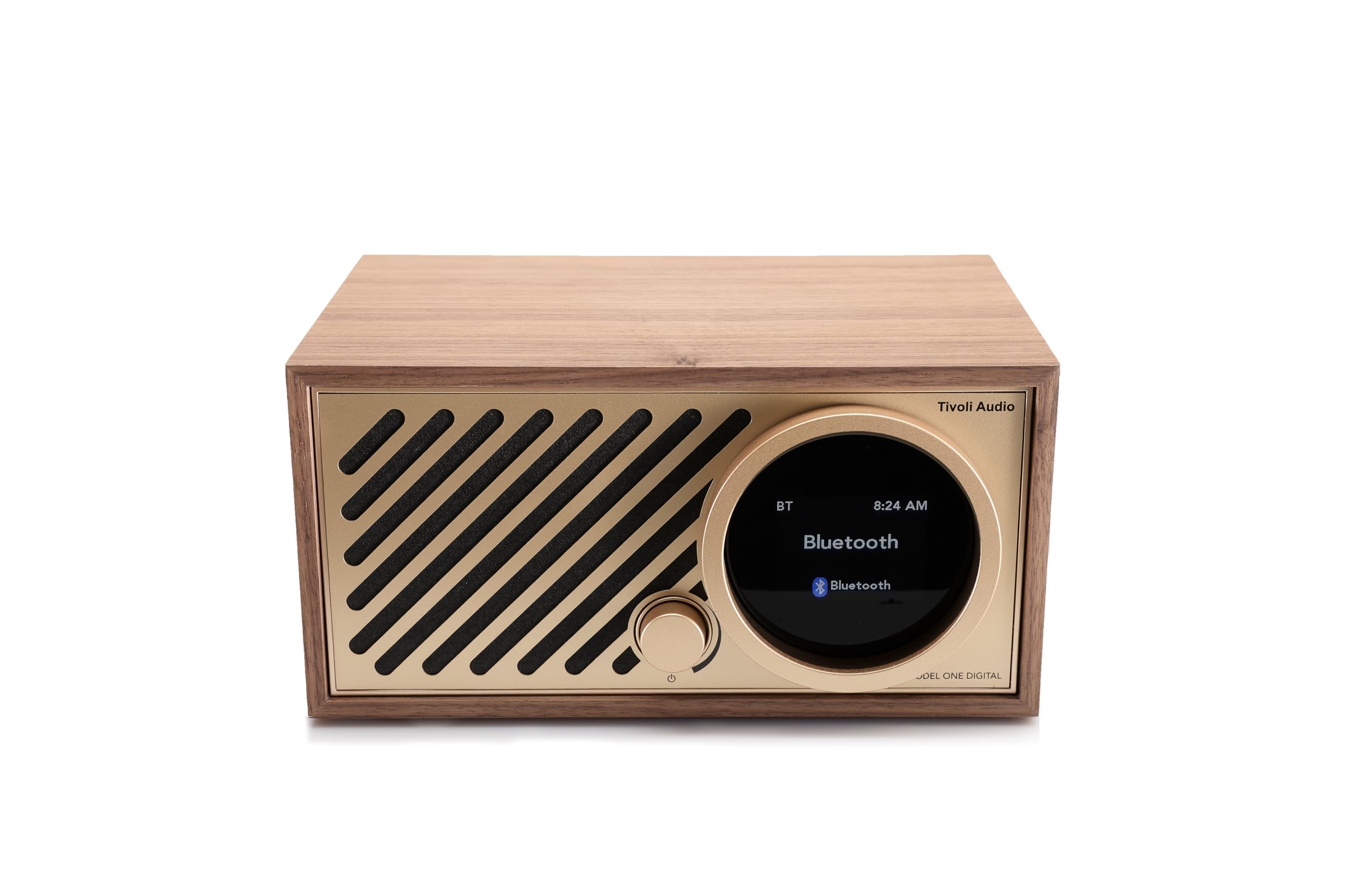 Tivoli Audio Model One - Radio FM digitale Wi-Fi e Bluetooth, generazione 3, colore: noce/oro