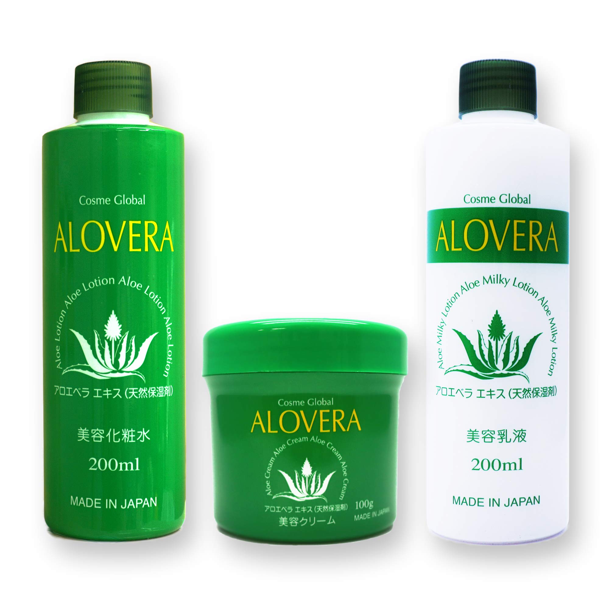 Amazon.co.jp: ALOVERA アロベラ アロエ化粧品 保湿 顔・全身用 (化粧
