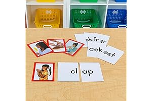 Really Good Stuff Blends and Digraphs Pocket Chart Card Set: A Learning Tool for Kids