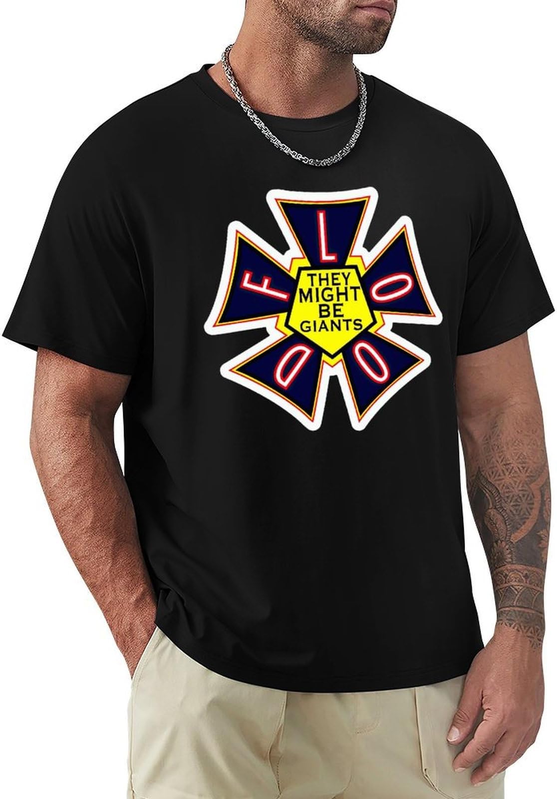 Man's T Shirt Cotton Graphic Short Sleeve Round Neck Clothing Tee Shirts Tshirt