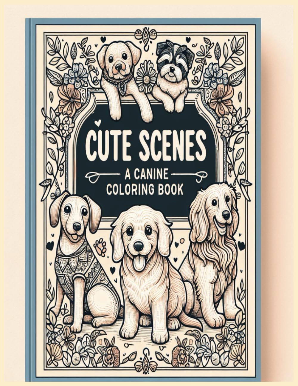 Cute Scenes, Dogs: "Whimsical Adventures in a World of Paws and Playfulness (Cute Scenes series)