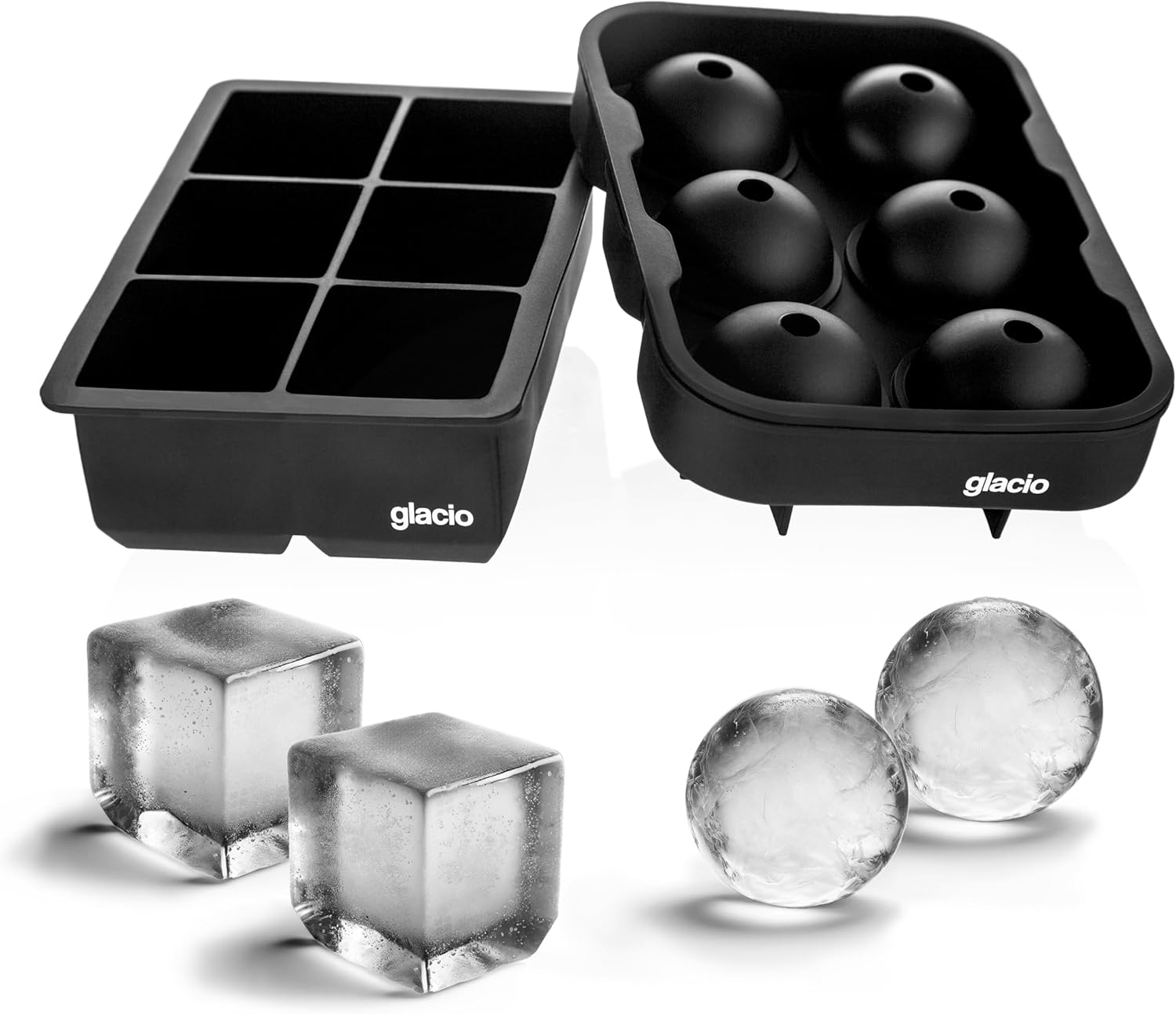 Glacio Silicone Ice Trays