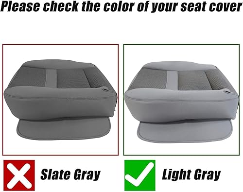 Miniatura 2 de Funda de asiento de tela de repuesto para Dodge Ram 2500 2006 2007 2008 2009 2010 Ram 3500 4500 5500 2006 2007 2008 2009 2010 suave y cómoda,
