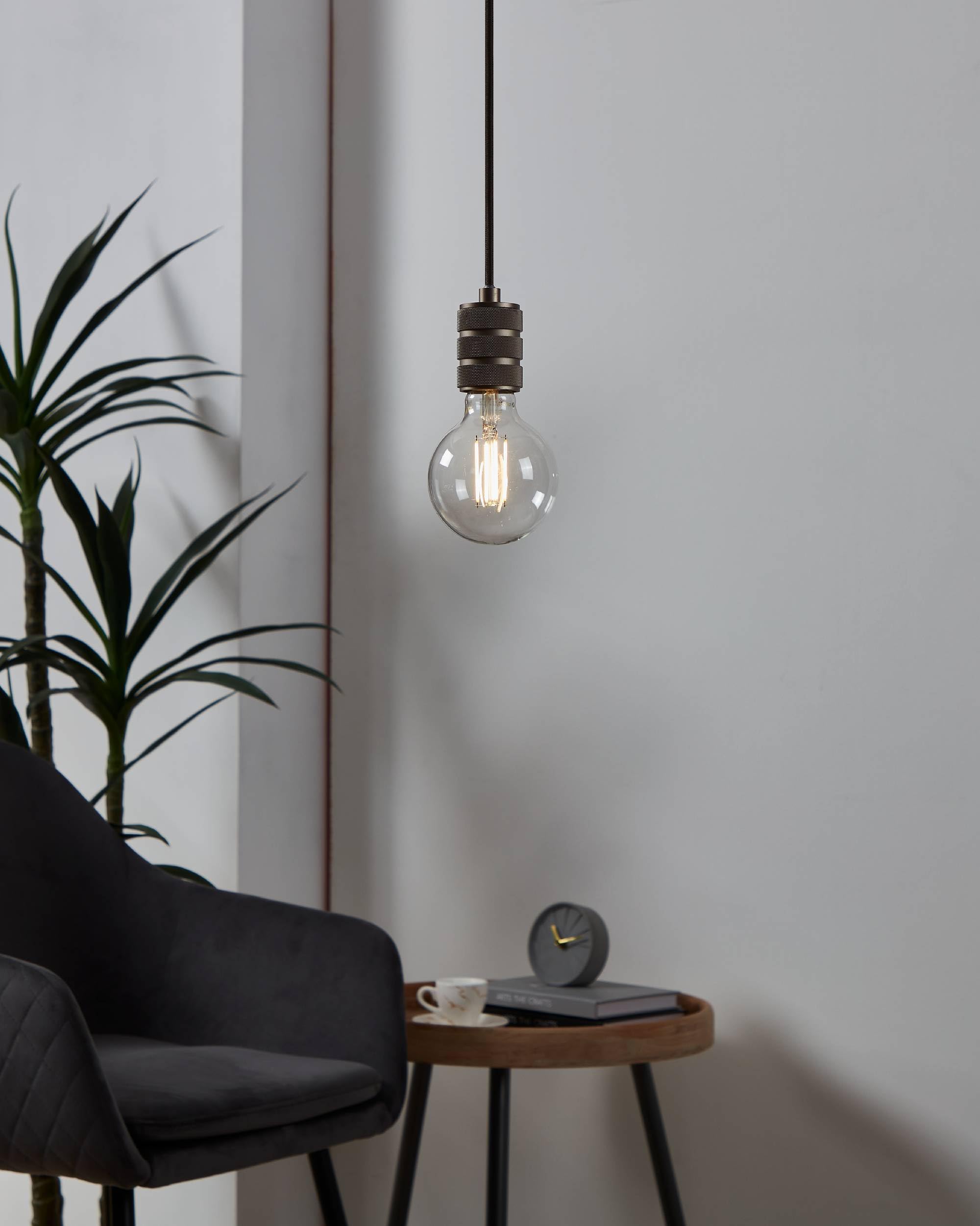 Eglo Connect.z Smart Home E27 LED Filament Light Bulb, G95, ZigBee, app and Voice Control, dimmable, Warm White, 806 Lumen - Image 3