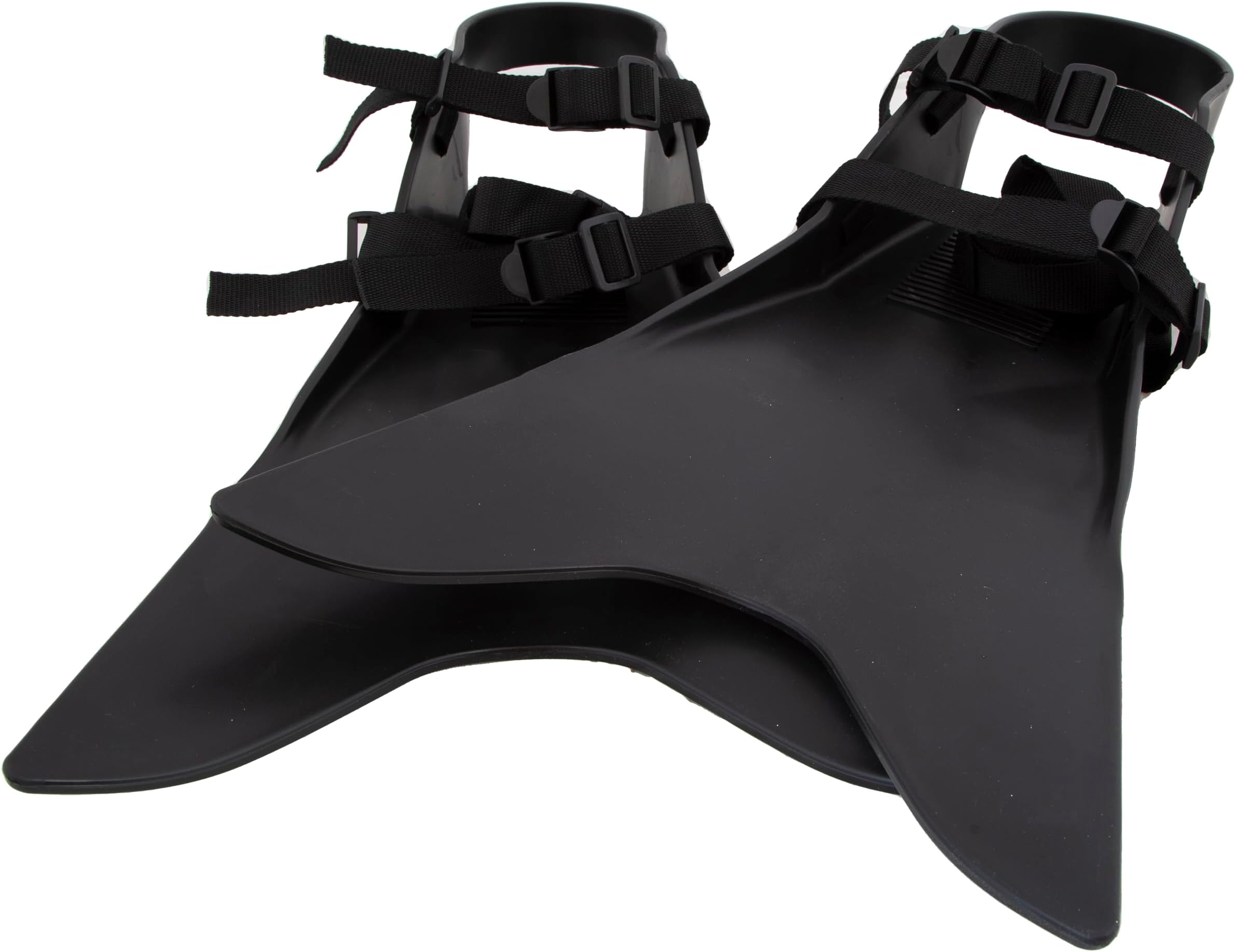 Wading Fins for Float Tube Fishing - Standard Lace Style and Elite Buckle Style Angling Fins for Float Tube Fishing - Fits Boot Sizes 6-13 (Made by Caddis Sports)