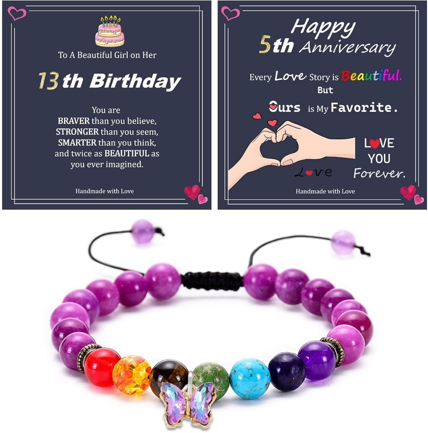 Happy Birthday Bracelets Gifts,Anniversary Bracelets Gifts