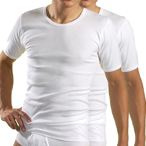 HERMKO 3840 2er Pack Herren Kurzarm Shirt (Weitere Farben), 100%