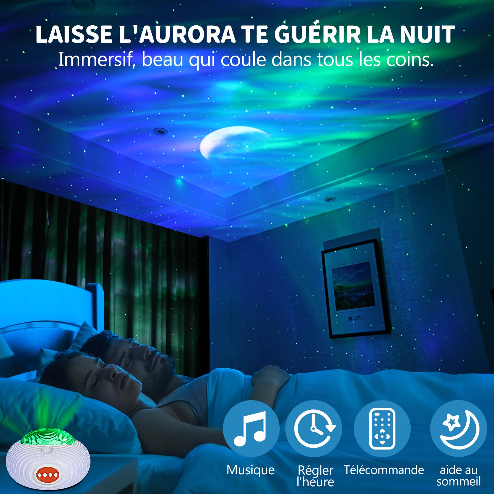 Jirerp Projecteur Ciel Etoile,Projecteur Aurore Boréale Aurores Boréales et voie Lactée Jirerp Projecteur Ciel Etoile,Projecteur Aurore Boréale Aurores Boréales et voie Lactée