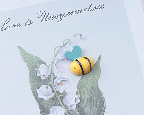 Miniatura 6 de Sowaka 20 adornos de abeja de resina con parte trasera plana, suministros de decoración en forma de abeja para decoración del hogar, fiestas,