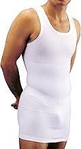 MANIFATTURA BERNINA Form 1022 Cotton Underwear Tank Top with Built-in Waist Band