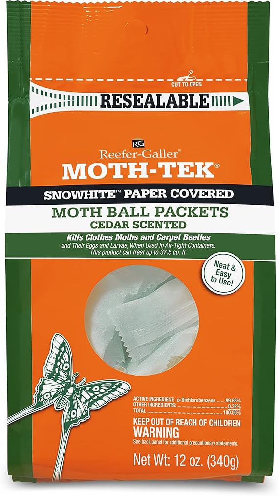 ReeferGaller MothTek Lavender Scented Moth Ball Packets