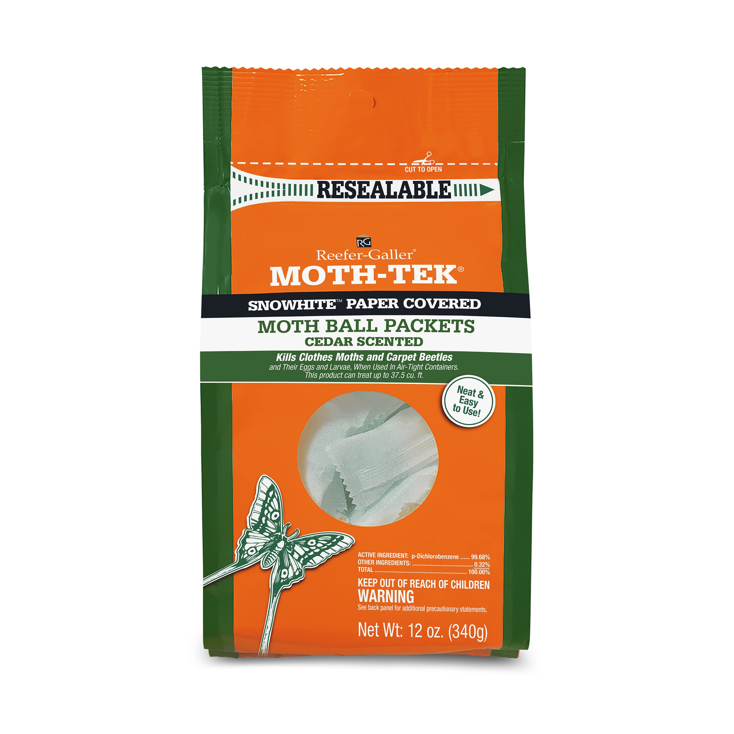 Buy ReeferGaller MothTek Lavender Scented Moth Ball Packets, Kills